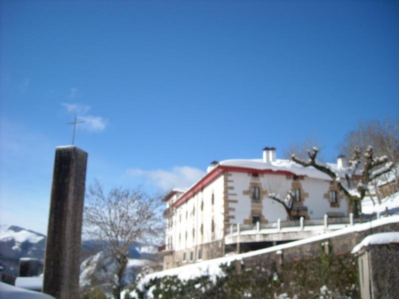 Hotel Goiko-Benta Ostatua Oñate Exterior foto